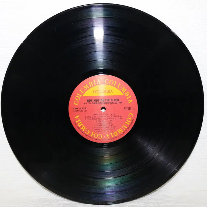 [BUNJANG] New Kids On The Block H.I.T.S. Tour Souvenir Collection LP Record / [NO.6273] New Kids On The Block (H.I.T.S.Tour Souvenir Collection) LP음반