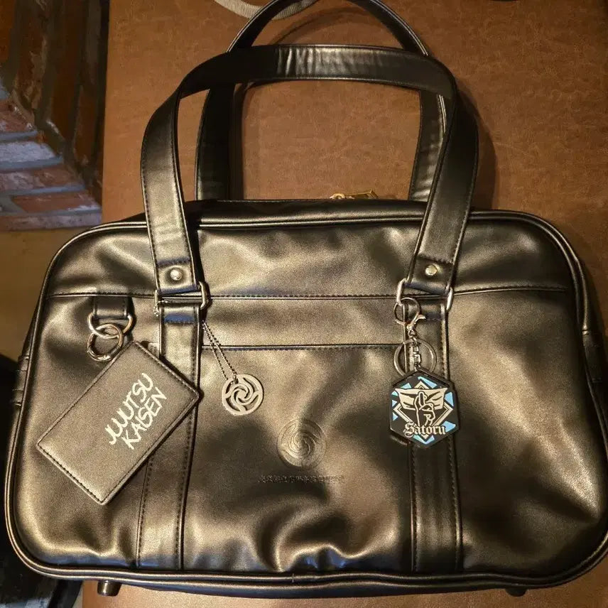 [BUNJANG] Jujutsu Kaisen Kuji B Prize School Bag with Gojo Satoru Keychain / 주술회전쿠지 B상주술고전스쿨백
