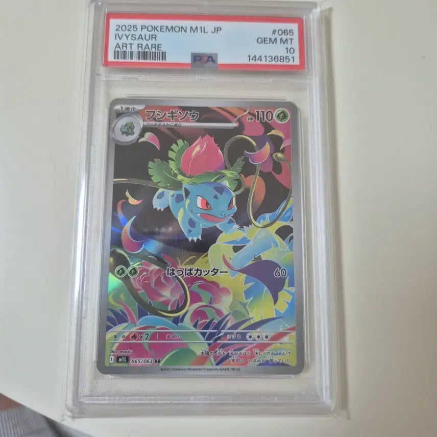 [BUNJANG] Pokemon Venusaur AR PSA 10 Graded Card / 포켓몬 카드 이상해풀  AR psa 10 등급