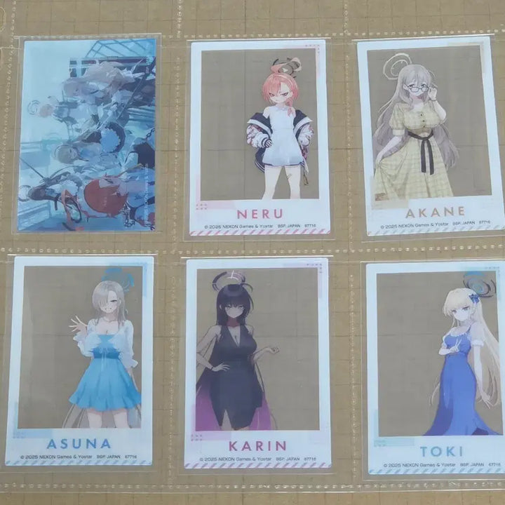 [BUNJANG] Blue Archive Ichiban Kuji 2nd Lottery Clear Photocard Set (All 15 Types) / 블루아카이브 이치방쿠지 제일복권 2탄 클리어 포토카드 15장 전종 네루 아리스