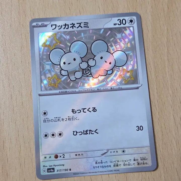 [BUNJANG] Pokemon Card Spinarak Shiny Japanese / (일판) 포켓몬카드 두리쥐 이로치