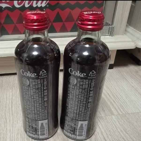 [BUNJANG] Coca-Cola 130th Anniversary Bottle Set (2 Types) / 코카콜라 130주년 기념 병 2종