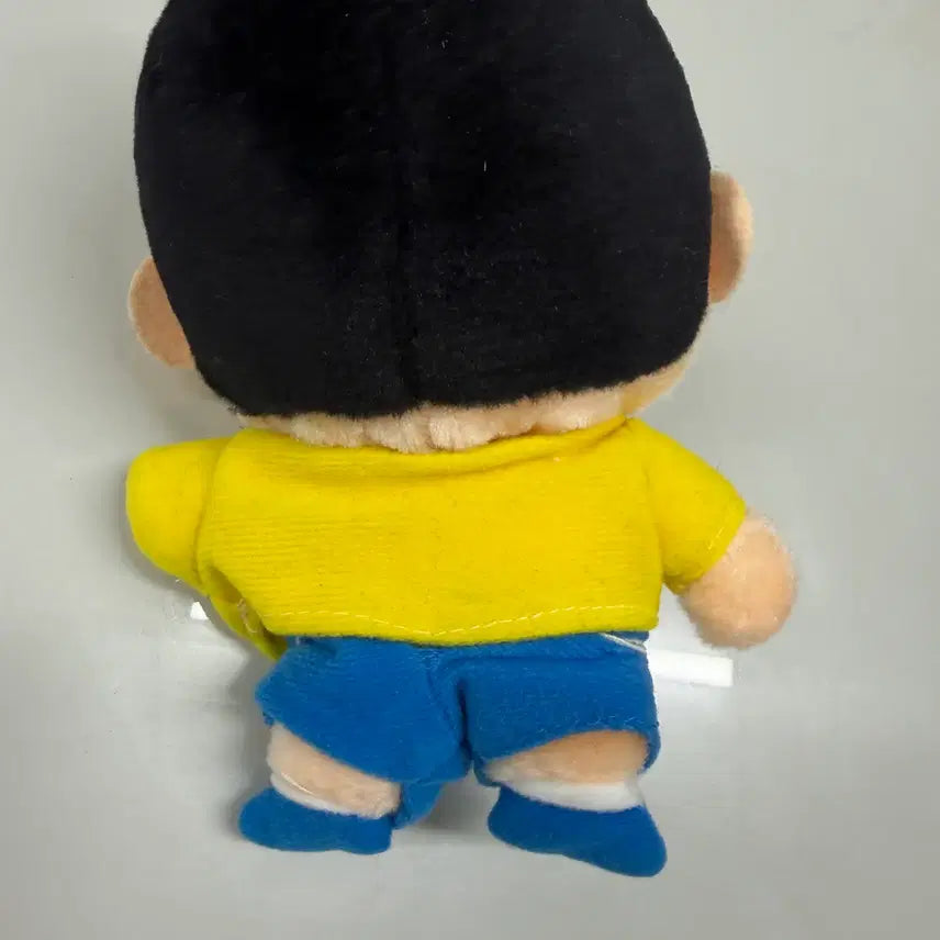 [BUNJANG] Vintage Crayon Shin-chan "Mengu" Yellow Plush Toy / 고전 맹구(짱구) 노랑 인형 팝니다.