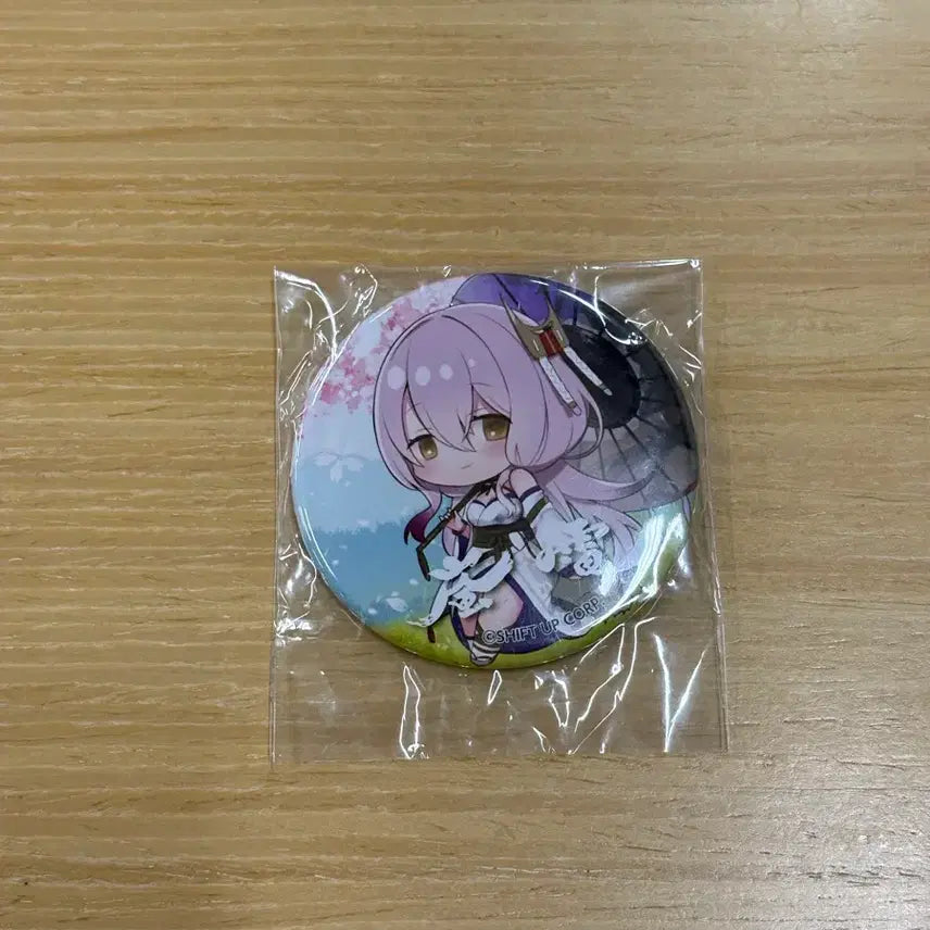 [BUNJANG] Nihon Kohden Arashiyama Hongryeon Badge and Poster Set / 니케 아라시야마 홍련 뱃지 및 포스터