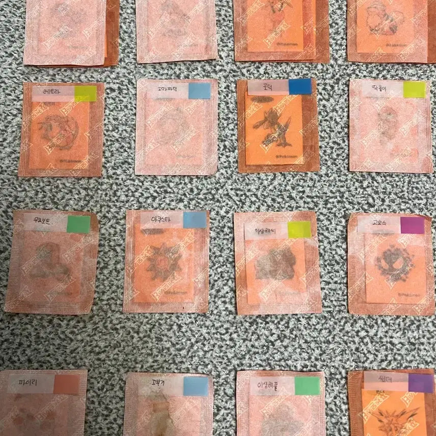 [BUNJANG] Pokemon 30th Anniversary Artwork Ttibusseal - Sealed / 미개봉 포켓몬 30주년 아트워크 띠부씰 팝니다