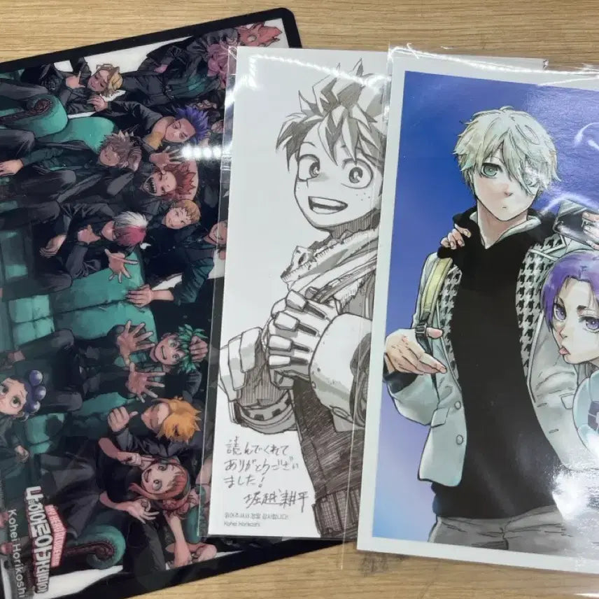 [BUNJANG] My Hero Academia, Blue Lock Postcards / 나히아,블루록 엽서 판매