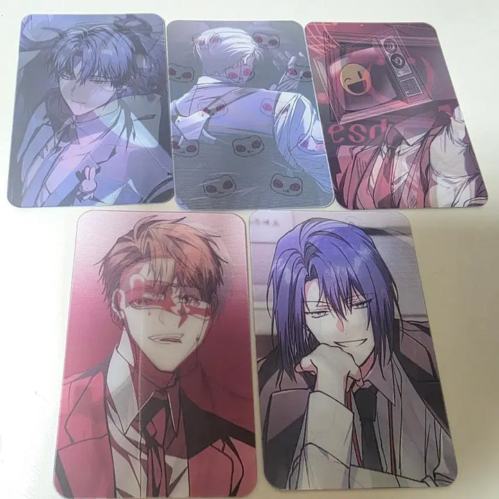 [BUNJANG] Gyaedam Check-in Lenticular Set / 괴담출근 괴출 렌티큘러 set