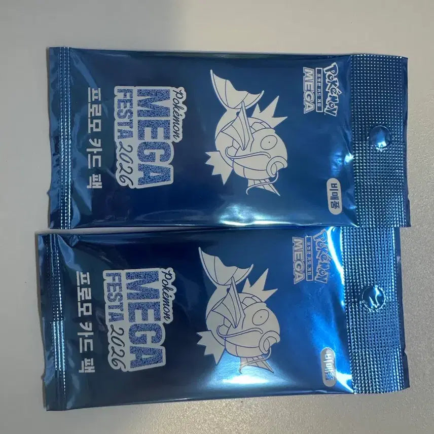 [BUNJANG] Pokemon Mega Festa 2026 Promo Card Pack / 포켓몬 메가 페스타 2026 프로모 카드 팩 1개