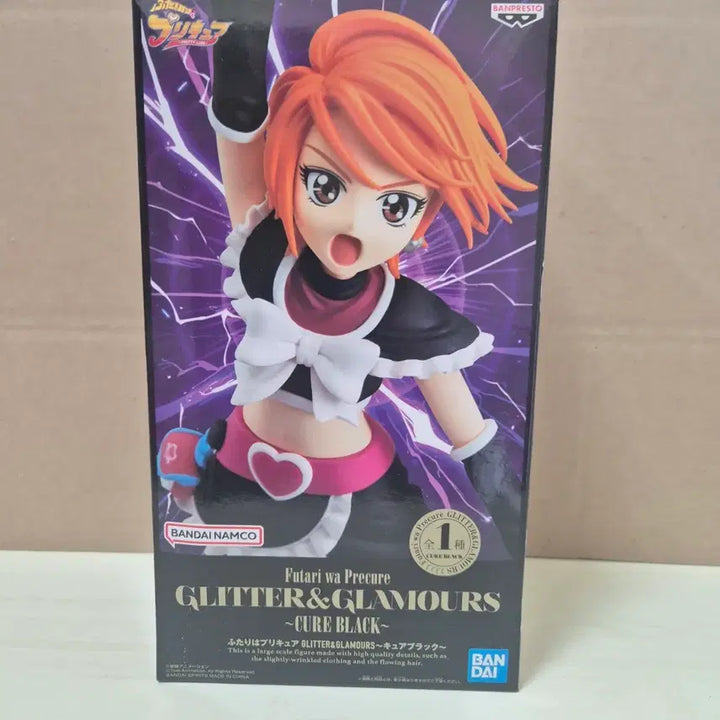 [BUNJANG] Banpresto Glitter &amp; Glamours Cure Black Figure / 반프레스토 후타리 와 프리큐어 글리터&amp;글라머스 큐어 블랙 피규어