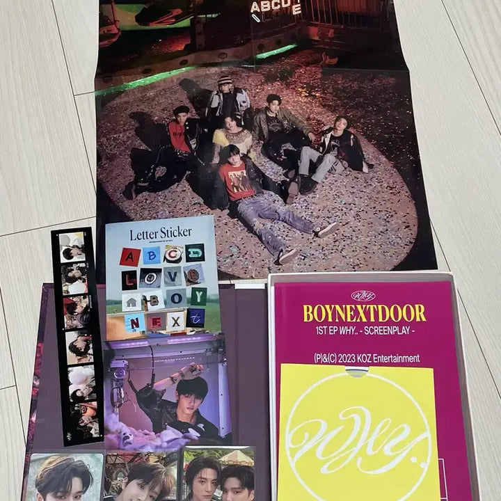 [BUNJANG] BOYNEXTDOOR 1st Album WHY - Photocard (Riwoo, Yunhak) / 보넥도 앨범 와이 why 포카 보이넥스트도어 리우 운학