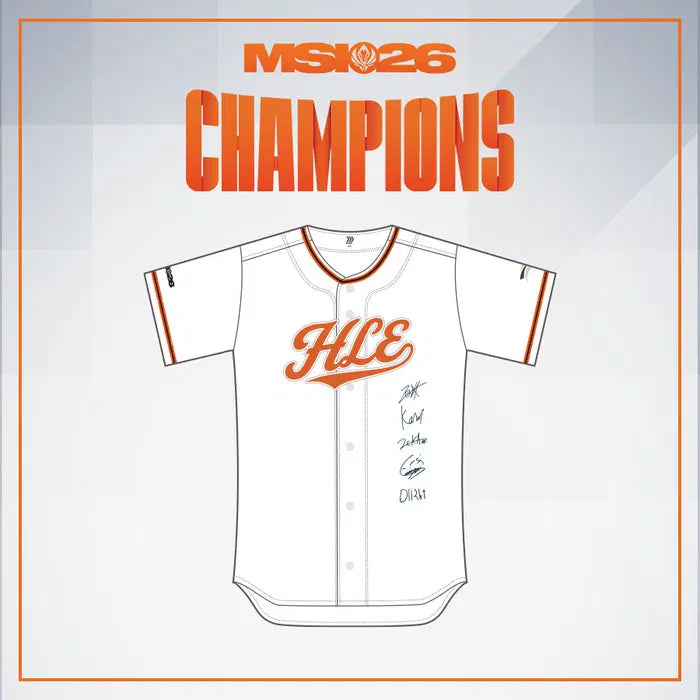 [BUNJANG] HLE MSI Champions Uniform Size L (100) / 26 HLE MSI Champions Uniform 한화생명 한생 므시우승 유니폼