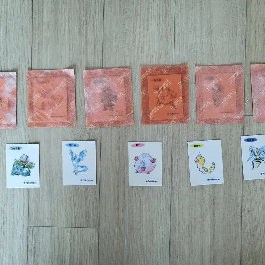 [BUNJANG] Pokemon 30th Anniversary Stickers 11 Types Bundle Set / 30주년 포켓몬 띠부씰 11종