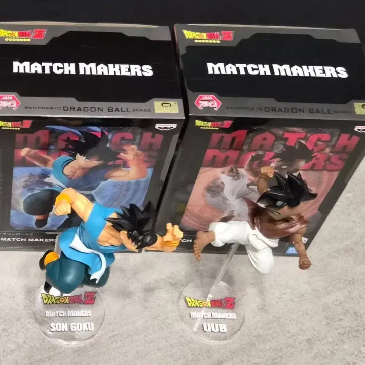 [BUNJANG] Matchmaker Dragon Ball 4-Figure Set with Acrylic Base (Japan Domestic) / 매치메이커 드래곤볼 4개세트 (일본내수용-아크릴베이스포함)