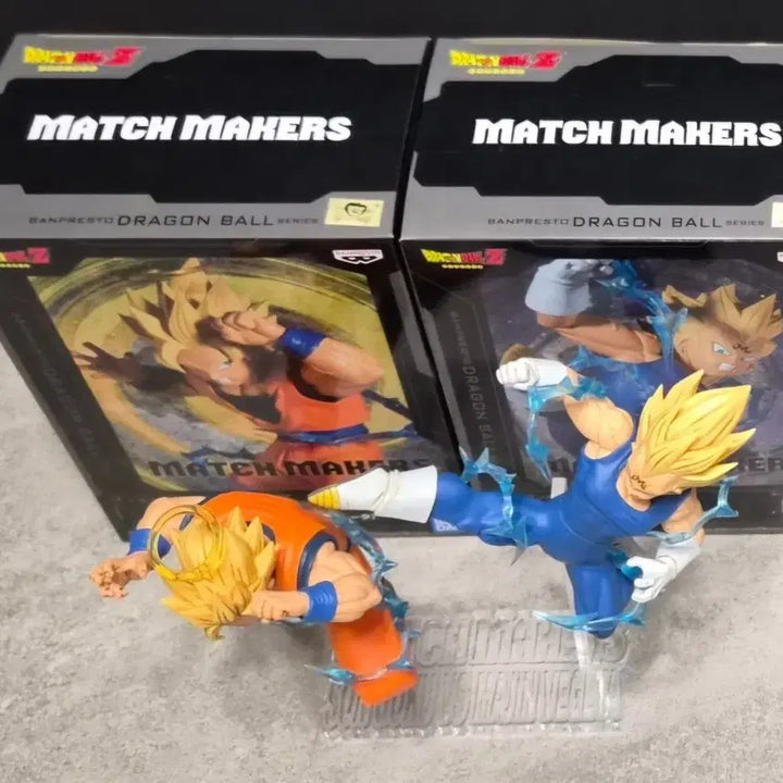 [BUNJANG] Matchmaker Dragon Ball 4-Figure Set with Acrylic Base (Japan Domestic) / 매치메이커 드래곤볼 4개세트 (일본내수용-아크릴베이스포함)