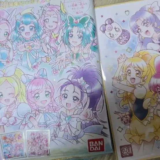 [BUNJANG] Happiness Charge Precure! 20th Anniversary Shikishi Board / 프리큐어 20주년 색지 해피니스 프리큐어