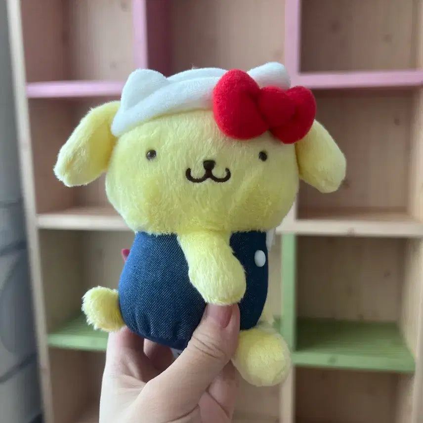 [BUNJANG] Sanrio Hello Kitty x Pompompurin Costume Makorin Doll / 키티 콜 ...