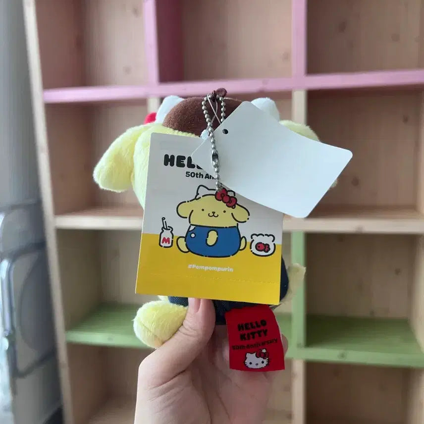 [BUNJANG] Sanrio Hello Kitty x Pompompurin Costume Makorin Doll / 키티 콜 ...
