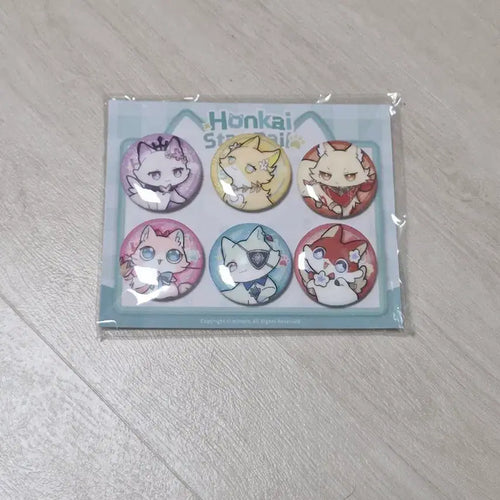 [BUNJANG] Honkai: Star Rail Descendants of the Golden Cat Can Badge (Sealed) / 붕괴 스타레일 황금의 후예 특전 고양이 캔뱃지(미개봉)