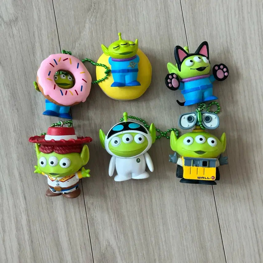 [BUNJANG] Toy Story Alien Figure Set / 토이스토리 알린 인형, 가챠