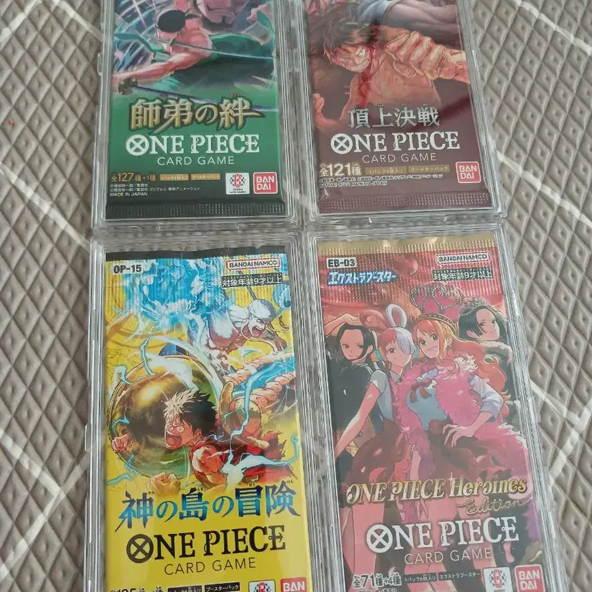 [BUNJANG] One Piece Card Game Japanese Version Packs / 원피스 카드 일판 팩