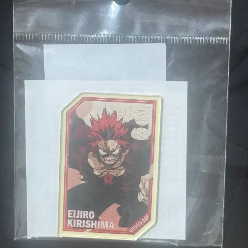 [BUNJANG] My Hero Academia Kirishima Ichiro Acrylic Sticker / 나의 히어로 아카데미아 키리시마 아크릴 스티커