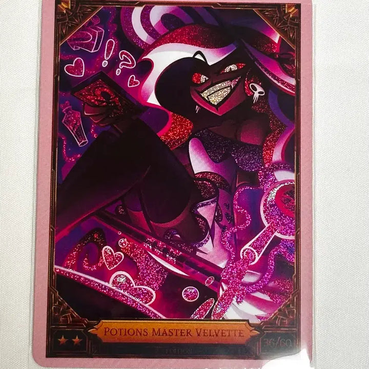[BUNJANG] Haesbin Hotel Velvet Foil Card (36/60) / 해즈빈 호텔 벨벳 포일 카드 36/60 포션 마스터