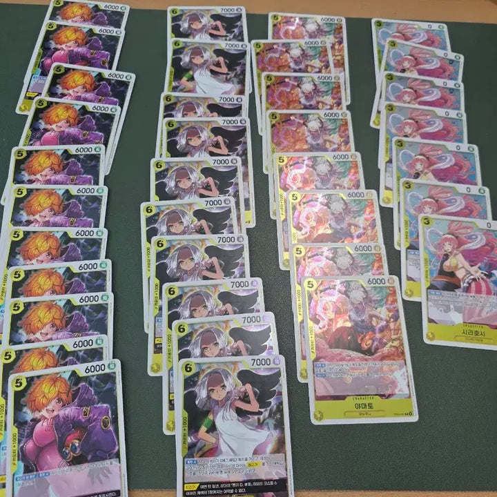 [BUNJANG] One Piece Card Heroines Shur-er SR Deck Bundle Set / 원피스 카드히로인즈   슈레 sr 덱 일괄 판매