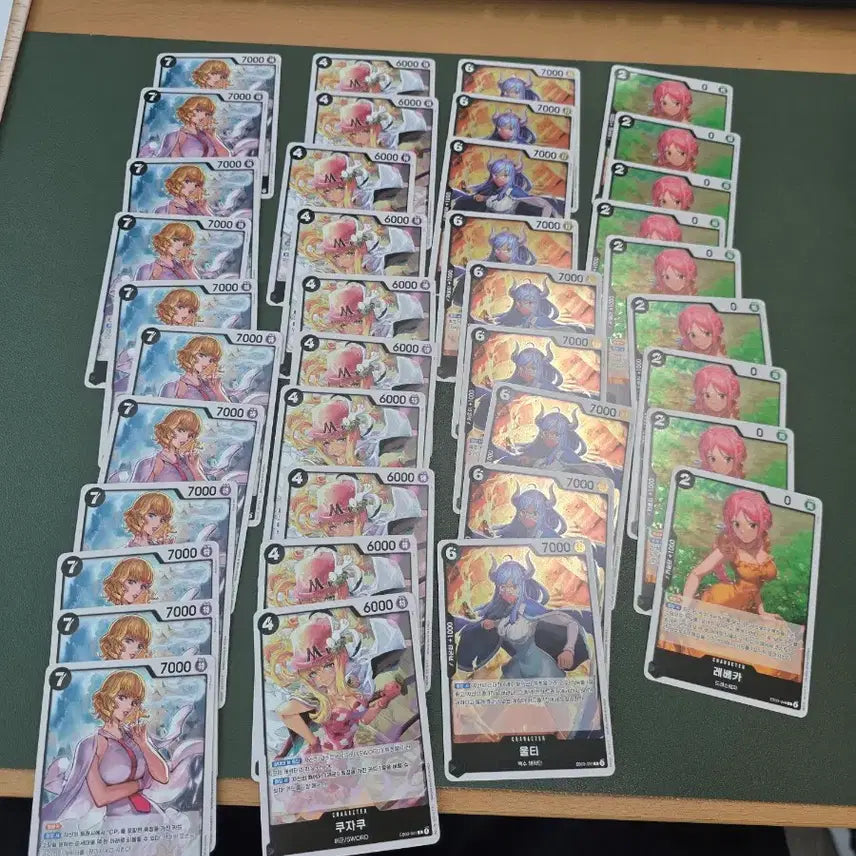 [BUNJANG] One Piece Card Heroines Shur-er SR Deck Bundle Set / 원피스 카드히로인즈   슈레 sr 덱 일괄 판매