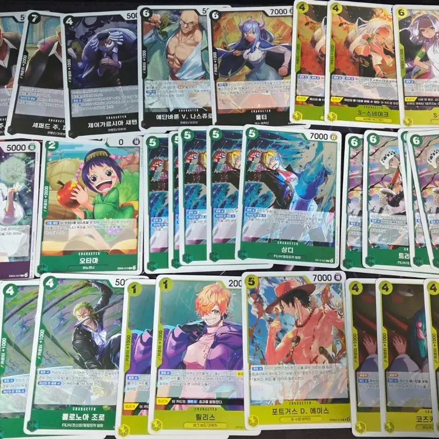 [BUNJANG] One Piece Card Bundle / 원피스카드 일괄 급처! 계승+히로인즈 카드깡 결과물