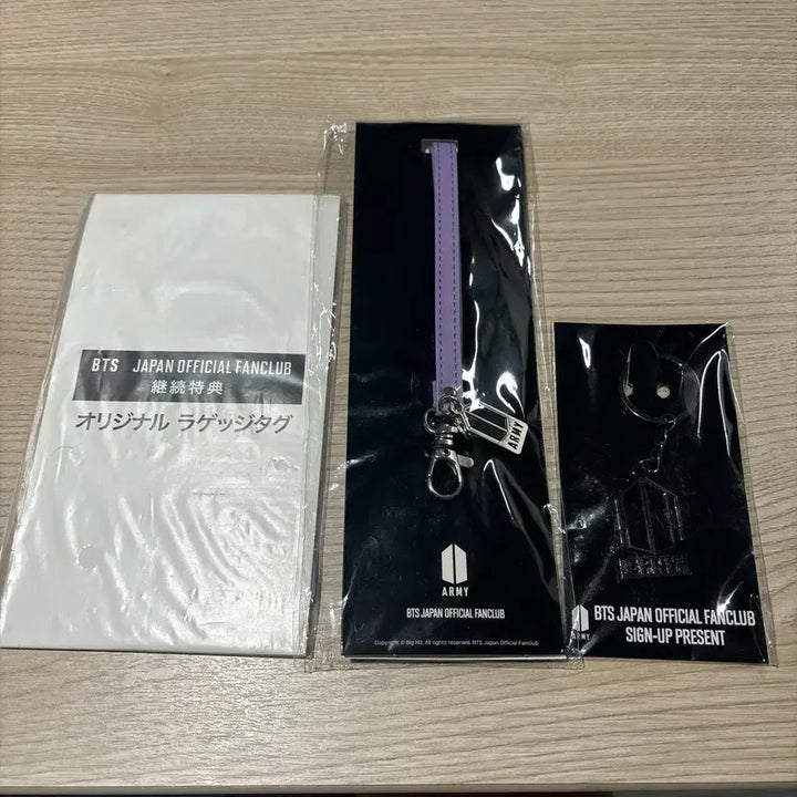 [BUNJANG] BTS Japan Official Fanclub 3 Members Merchandise Set / BTS 일본공식 굿즈 3총