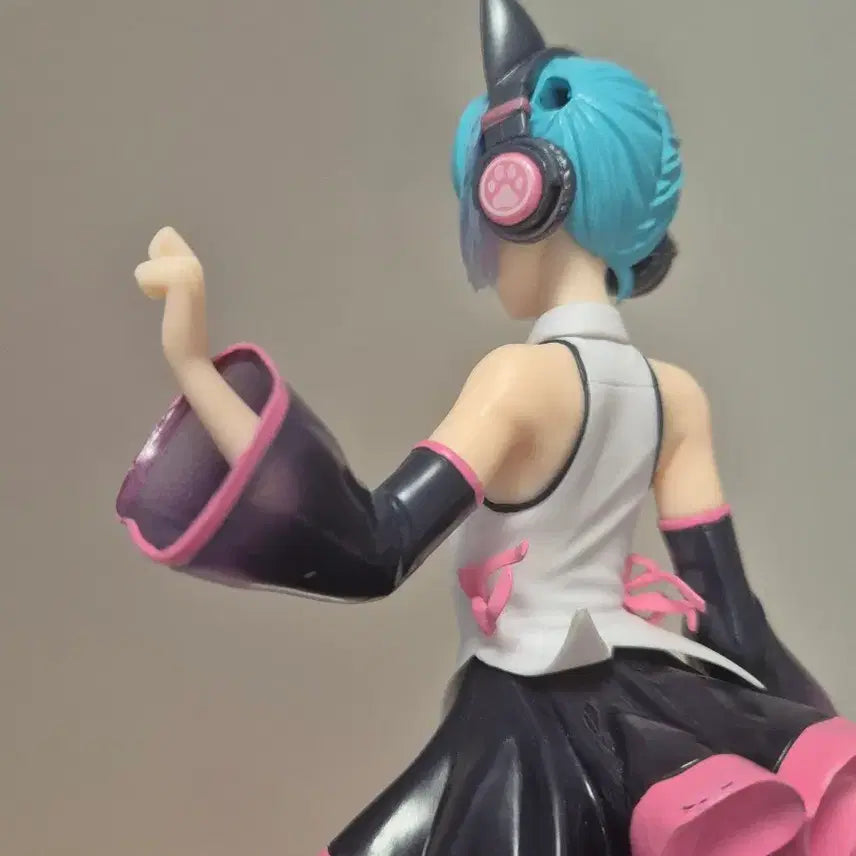 [BUNJANG] Hatsune Miku Happy Cat Miku Figure / 하츠네미쿠 피규어 해피캣 미쿠 미소녀