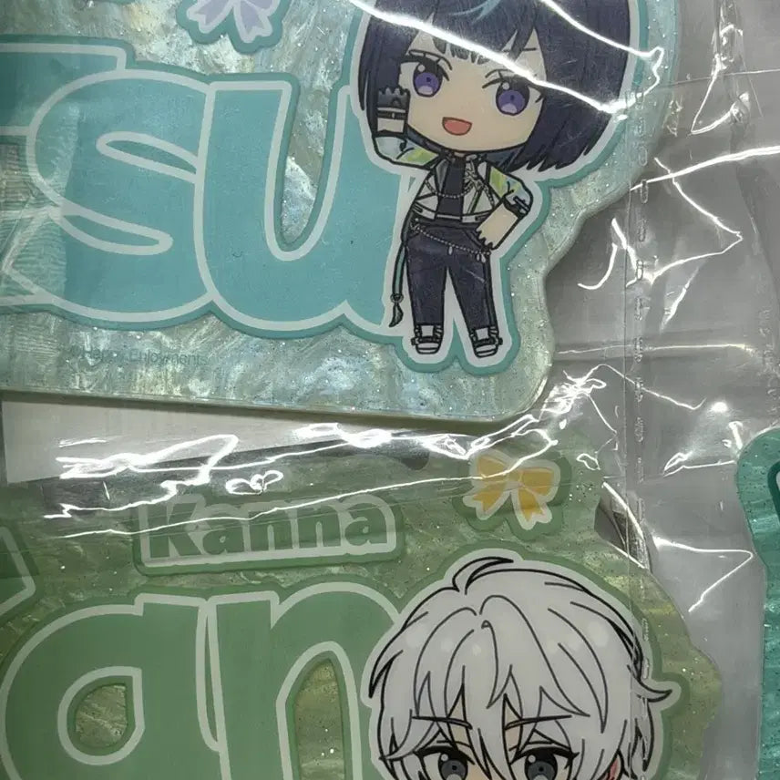 [BUNJANG] Ensemble Stars! China 9th Anniversary Esprit Es Yume Kanna Raika Acrylic Keyring / 앙스타 중스타 9주년 특전 오시 아크릴 키링 에스프리 에스 유메 칸나 라이카