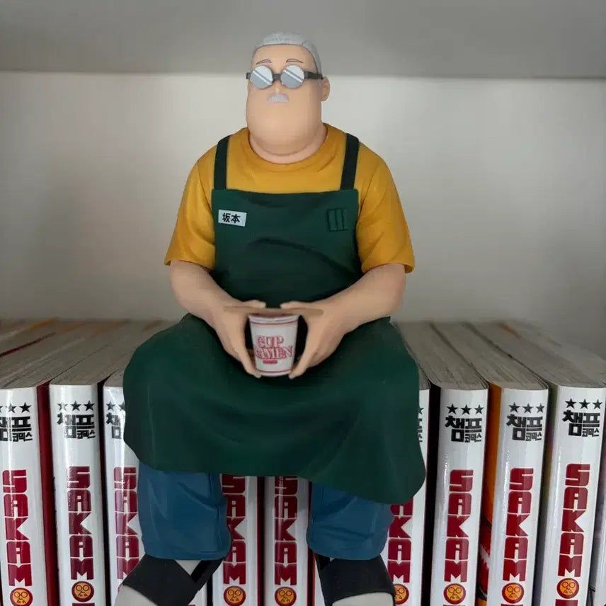 [BUNJANG] Sakamoto Days Sakamoto Noodle Stopper Figure (Box Included) / (박스O) 사카모토데이즈 사카모토 누들스토퍼 피규어