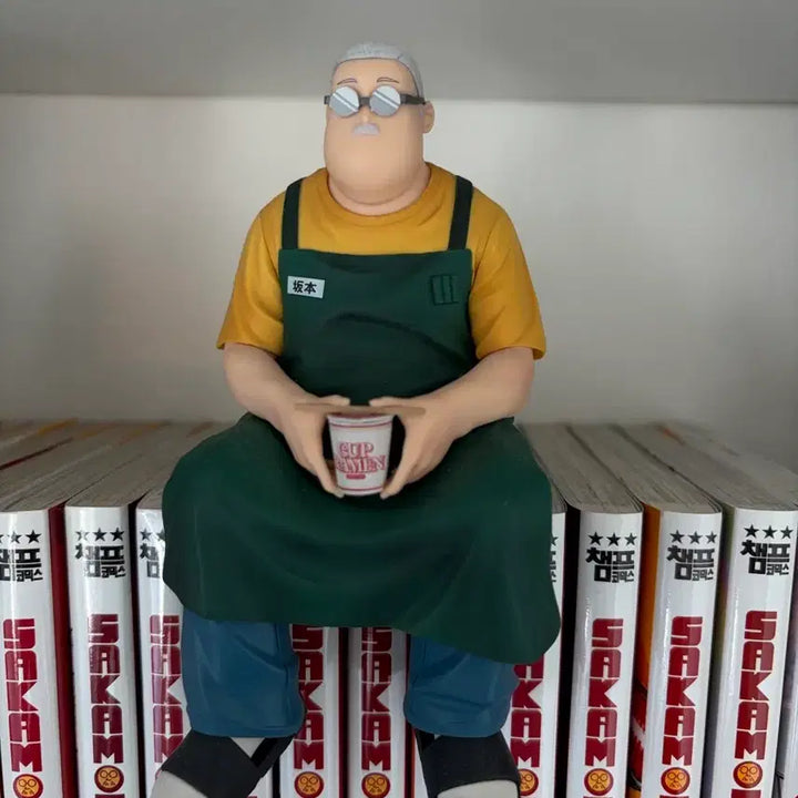 [BUNJANG] Sakamoto Days Sakamoto Noodle Stopper Figure (Box Included) / (박스O) 사카모토데이즈 사카모토 누들스토퍼 피규어