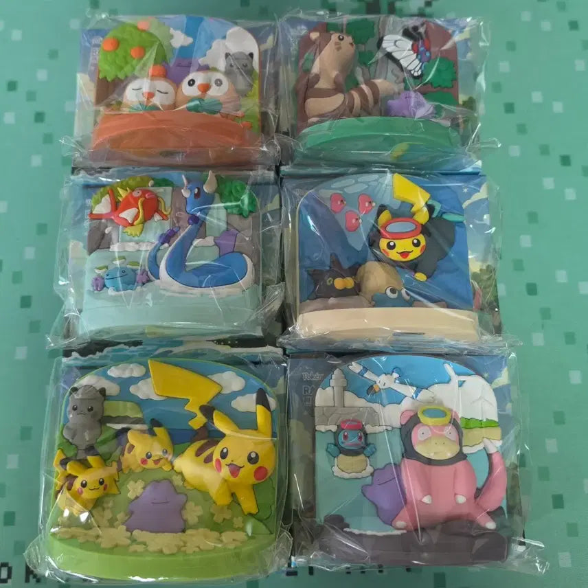 [BUNJANG] Pokemon Korea Jeju Edition Magnet Set (6 Types) / (배송비무료)포켓몬스터 제주에디션 마그넷 6종