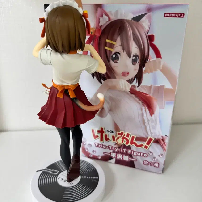 [BUNJANG] K-ON! Yui Hirasawa FuRyu Trio-Try-iT Nekomimi Maid Figure / 상자O) 케이온 유이 후류 Trio-Try-iT 네코미미 냥카페 메이드 피규어