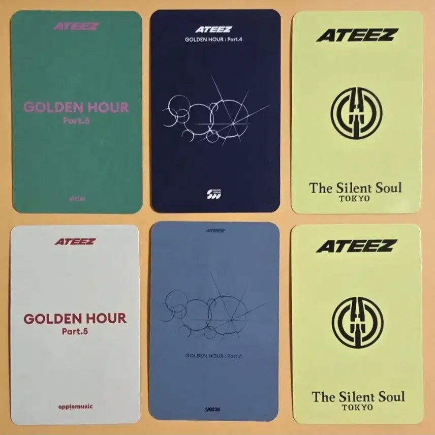 [BUNJANG] ATEEZ Seonghwa Part.5 Yes24 Apple Music Part.4 Yes24 Soundwave The Silent Tokyo Photocard / ATEEZ 에이티즈 성화 part.5 yes24 애플뮤직 part.4 yes24 사운드웨이브 더 사일런트 도쿄 포토카드