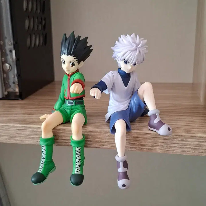 [BUNJANG] Hunter x Hunter Gon &amp; Killua Noodle Stopper Figure Set / 헌터헌터 헌헌 곤 키르아 후류 누들스토퍼