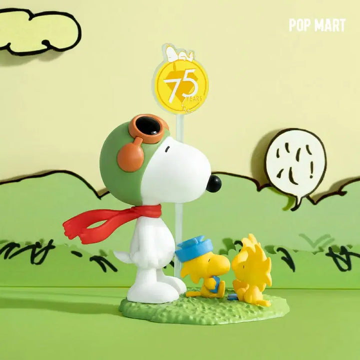 [BUNJANG] Pop Mart Snoopy 75th Anniversary Figure / 팝마트 75주년 기념 스누피 피규어