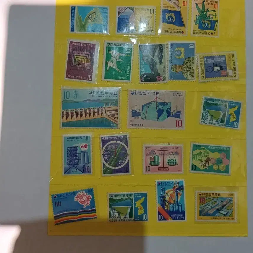 [BUNJANG] South Korea Postage Stamp Set 8 / 대한민국 우표 세트 8