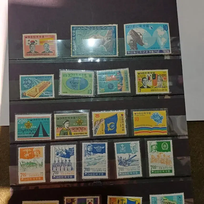 [BUNJANG] South Korea Stamp Set 9 / 대한민국 우표 세트  9