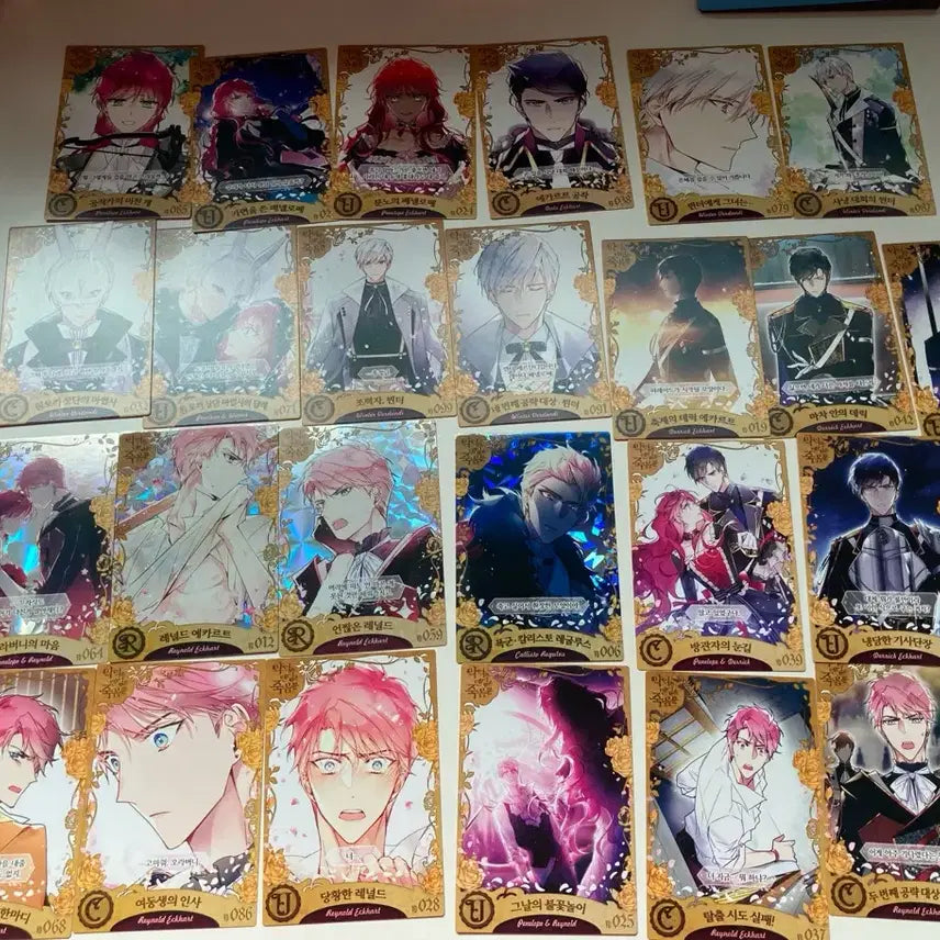 [BUNJANG] Villains Are Destined to Die Collecting Cards Set / 악엔죽 악녀의엔딩은 죽음뿐 컬렉팅카드 25종 일괄