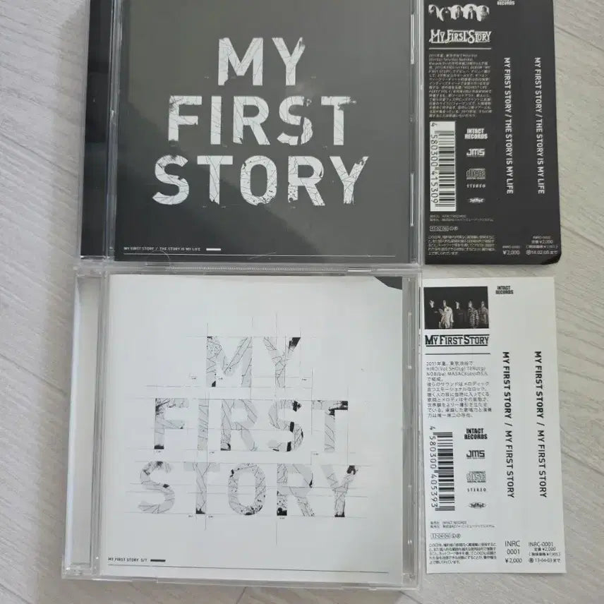 [BUNJANG] MY FIRST STORY 2 Japanese CD Bundle Set (Obi Included) / MY FIRST STORY 일본판 CD 2종 일괄 / 오비 포함