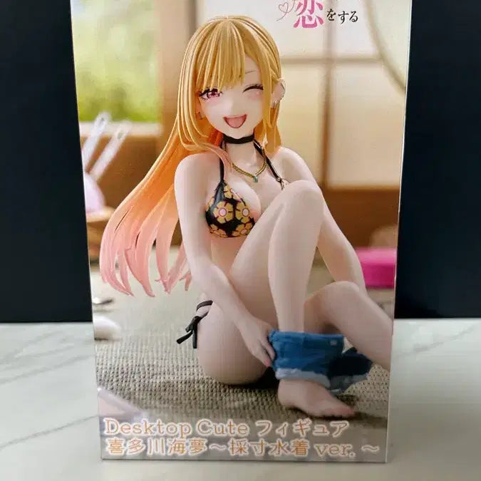 [BUNJANG] Taito Marin Kitagawa Desktop Swimsuit Figure / 그 비스크돌은 사랑을 한다 타이토 마린 데스크탑 수영복 피규어