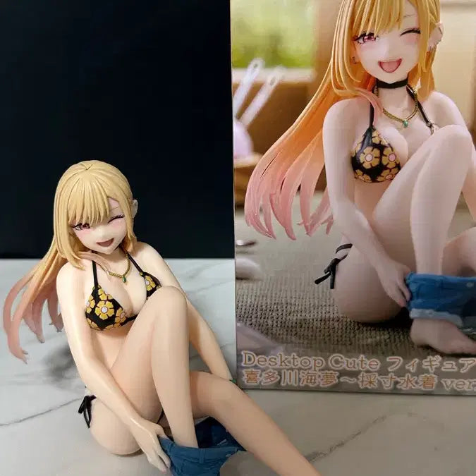 [BUNJANG] Taito Marin Kitagawa Desktop Swimsuit Figure / 그 비스크돌은 사랑을 한다 타이토 마린 데스크탑 수영복 피규어