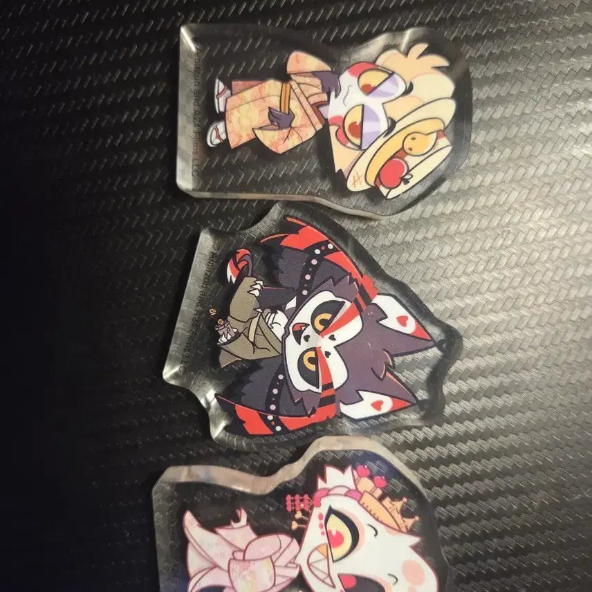[BUNJANG] Hazbin Hotel Lot (Lucifer, Angel Dust, Husk) Lot / 해즈빈 호텔 코롯토 (루시퍼, 엔젤, 허스크)