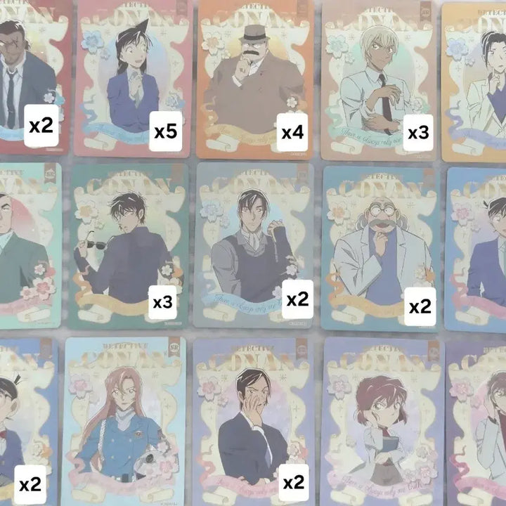 [BUNJANG] Detective Conan Chinese Kayou, Pasa, Emoca, and More Cards / (교환/판매)명탐정코난 중국 kayou(카유), 파샤, 에모카 등