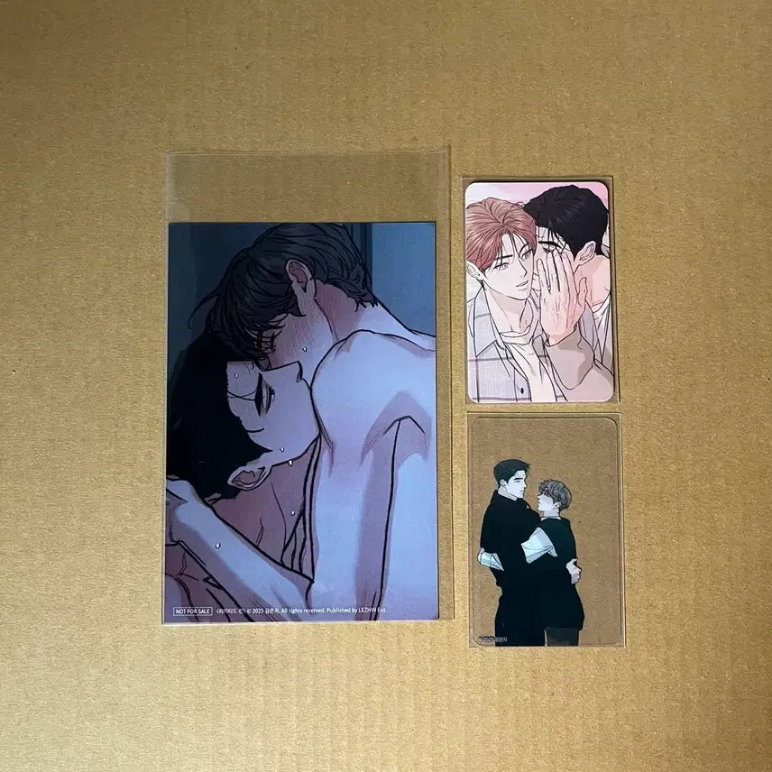 [BUNJANG] Lezhin A-Bak Limited Run Skinship 10th Special Photocard / 레진 아밝 리미티드런 스킨십 10특 포토카드