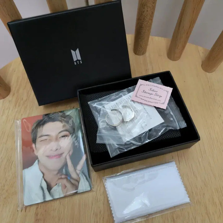[BUNJANG] BTS Logo Silver Ring / BTS 공식 925 silver ring 로고 은반지