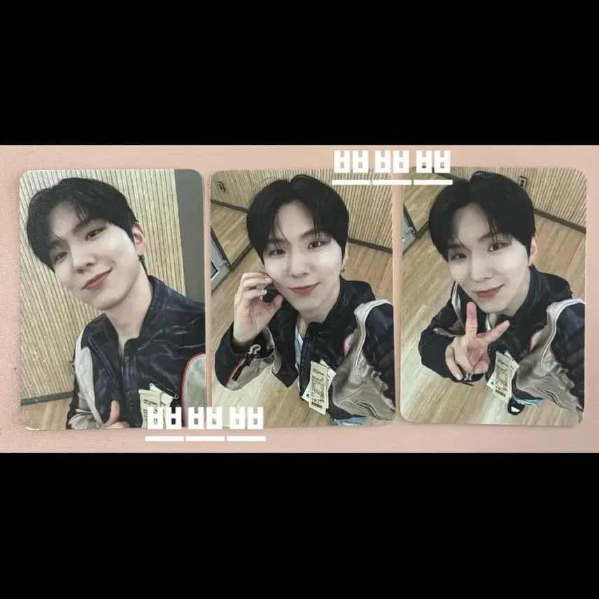 [BUNJANG] MONSTA X Kihyun Borderline Muvie Mall POB Set / 기현 보더라인 뮤빗몰 미공포 3종 1세트